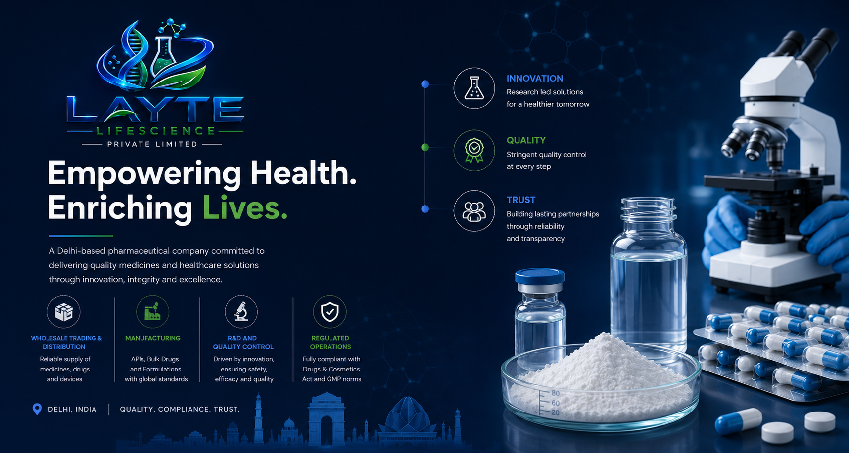 Premium API substances and bulk drugs